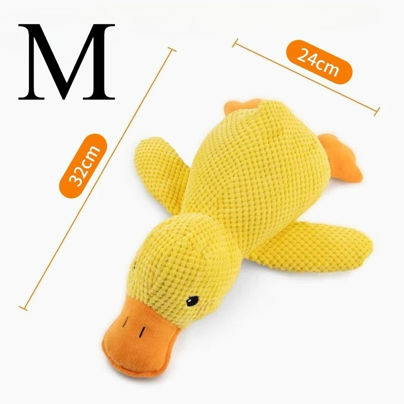 Quackers Plush Squeaky Duck